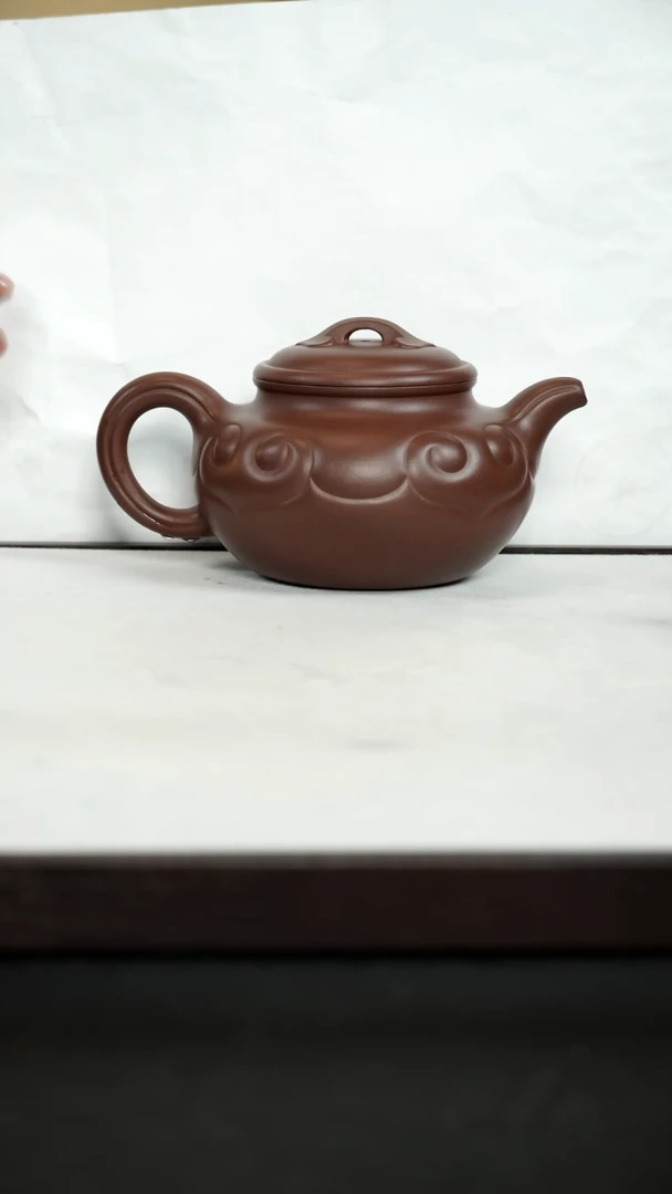 【闪购商品】紫砂茶壶李小龙仿古如意450CC