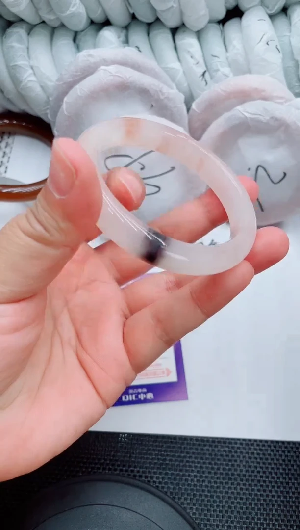 石英质玉手镯未镶嵌E10-56-57