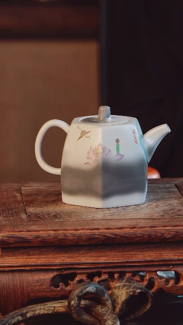 艺然堂手工手绘茶器