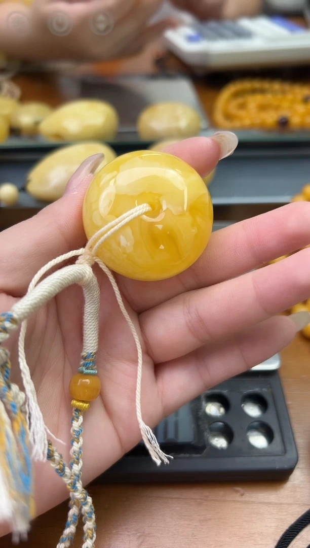 裸石琥珀未镶嵌琥珀蜜蜡吊坠