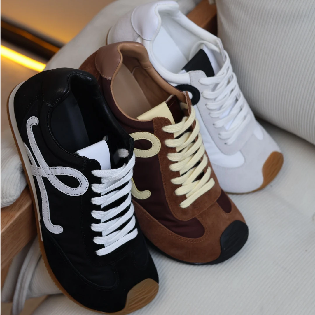 区别市面通货 撞色复古德训鞋 阿甘鞋休闲运动芭蕾鞋男女情侣款