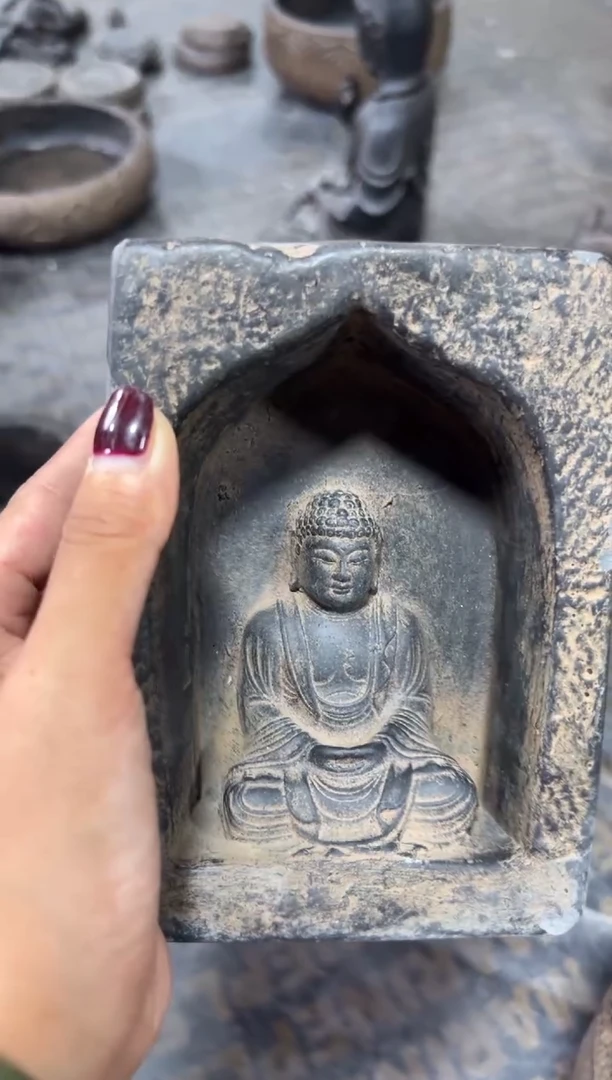 陶土【火山泥】佛龕