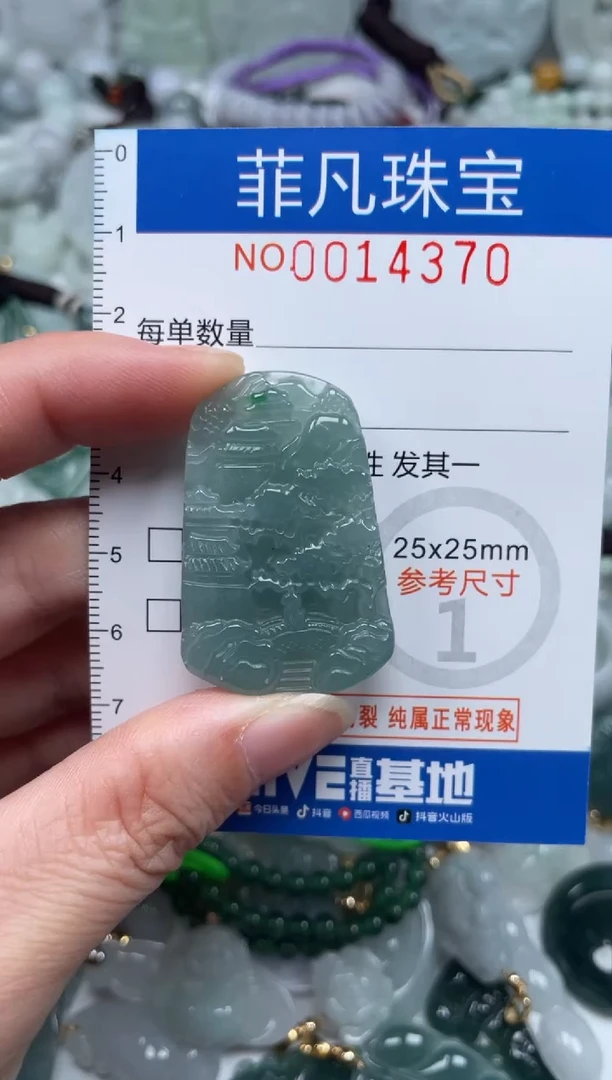 颈饰未镶嵌翡翠14370