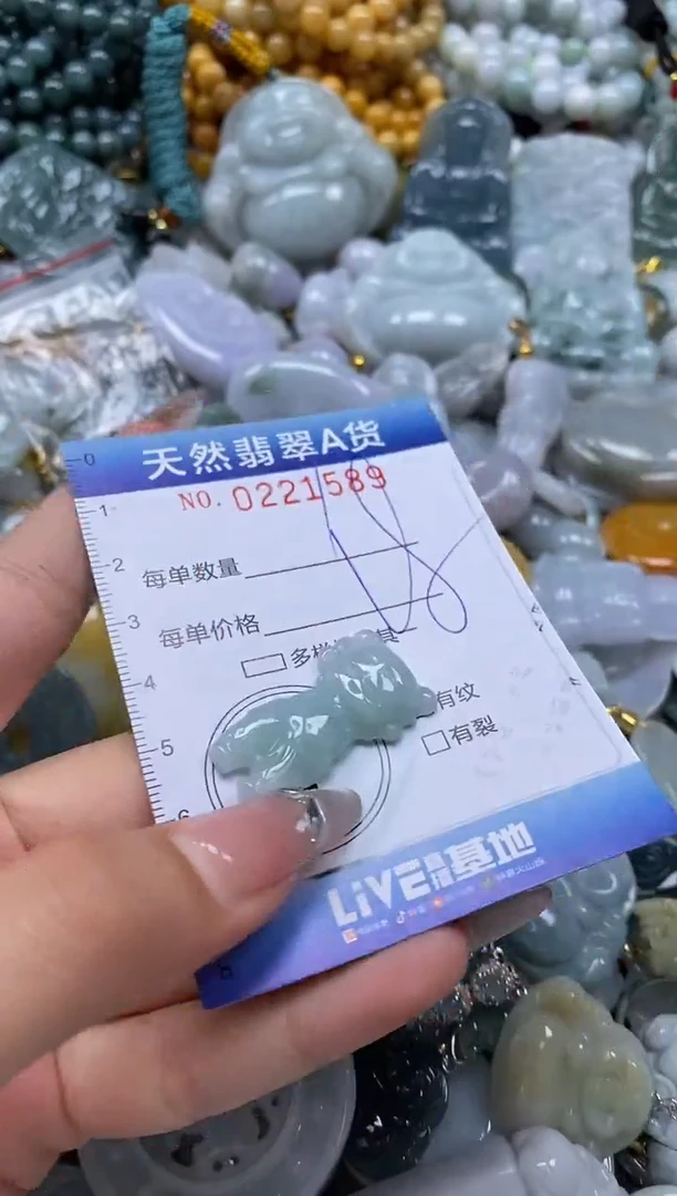 翡翠未镶嵌颈饰闪购0221589