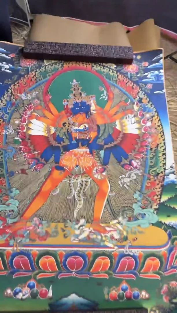 装裱画澄空梵像高端精选链接AA57