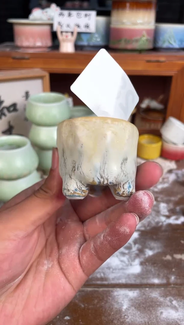 瓷片283知木小芳花盆直播编号