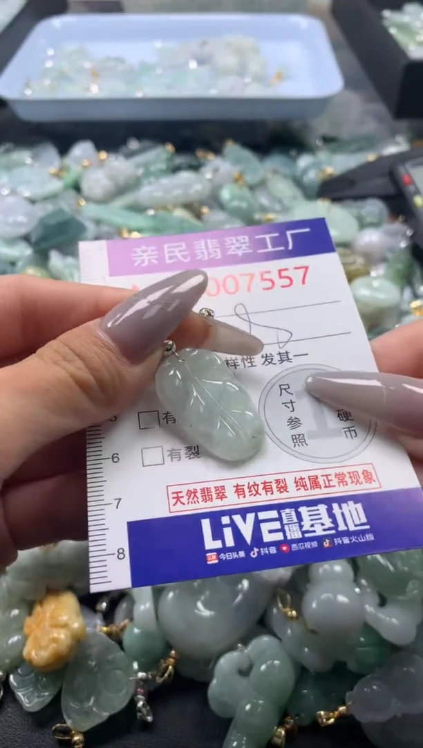 颈饰未镶嵌翡翠7557