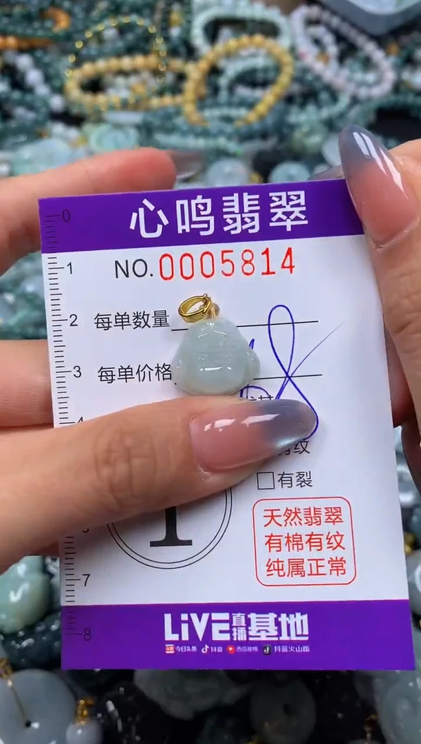 颈饰未镶嵌翡翠闪购005814