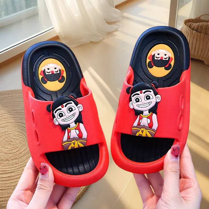 2025新款哪吒拖鞋敖丙拖鞋儿童夏季居家防滑宝宝男童拖鞋男女童