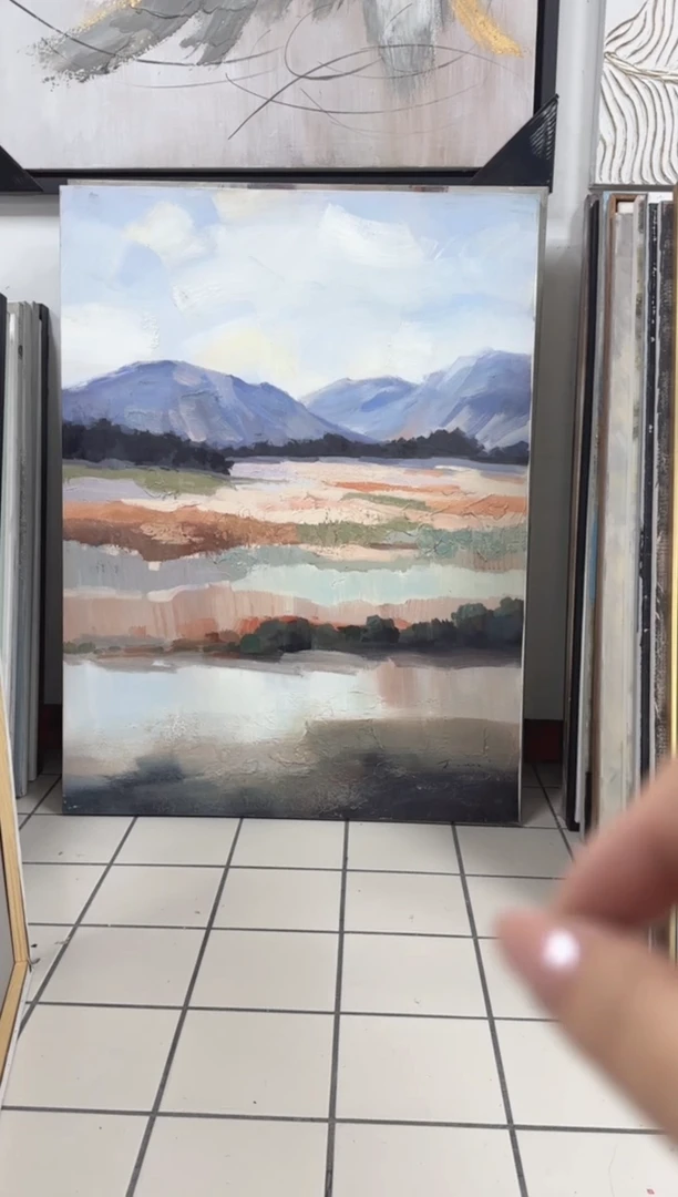 168现代艺术装饰画油画 120*90