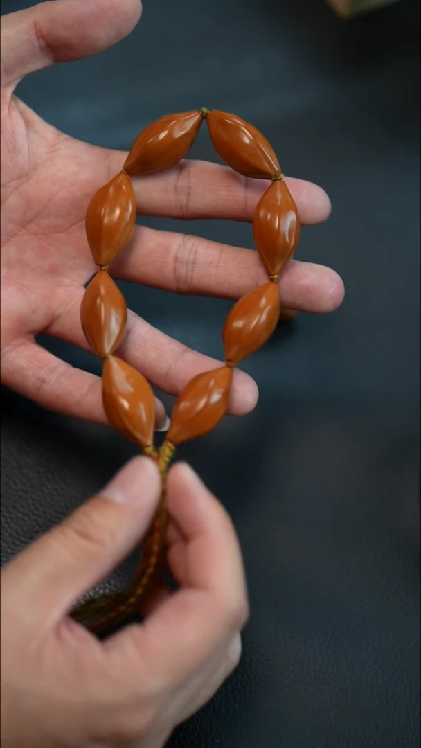 手串/手链橄榄核1.6抛光柳叶8籽