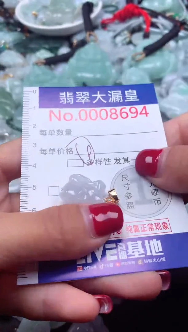 颈饰未镶嵌翡翠8694