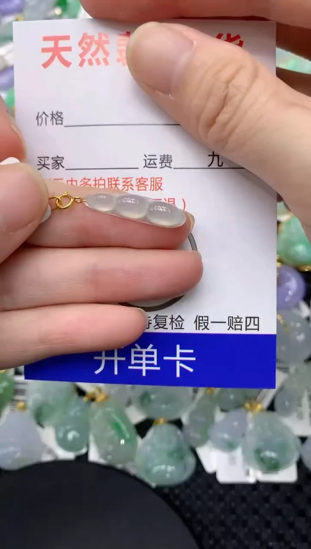 【闪购商品】翡翠颈饰18K金镶嵌111111111111