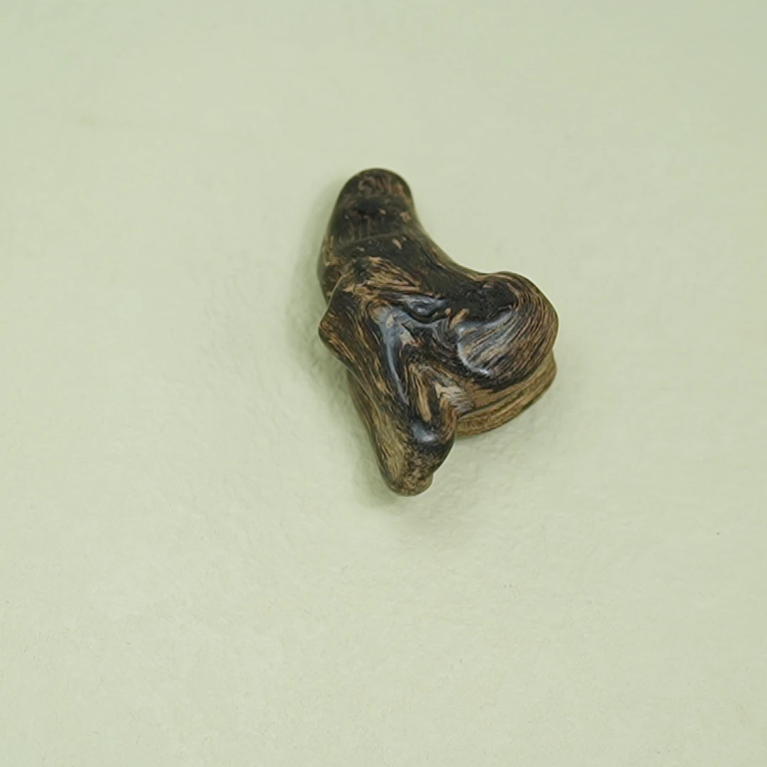 沉香沉水文莱沉香16.4克原材料吊坠【留疤料】