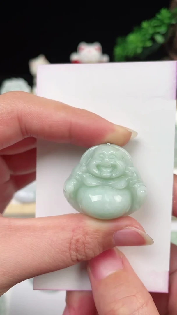 【闪购商品】翡翠颈饰未镶嵌佛公