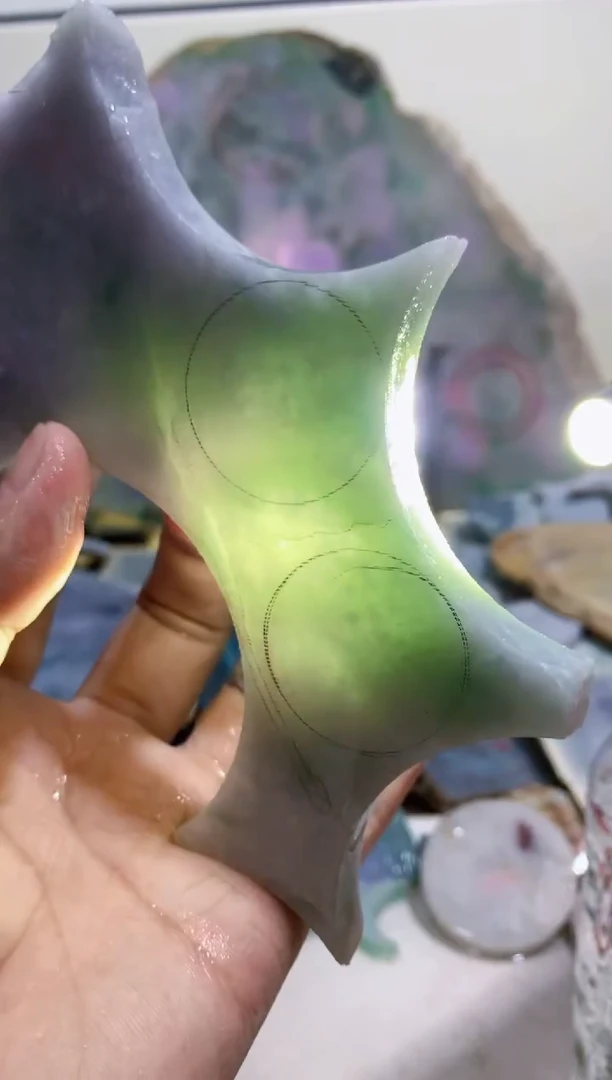 裸石翡翠0蒙0翡翠珠宝813