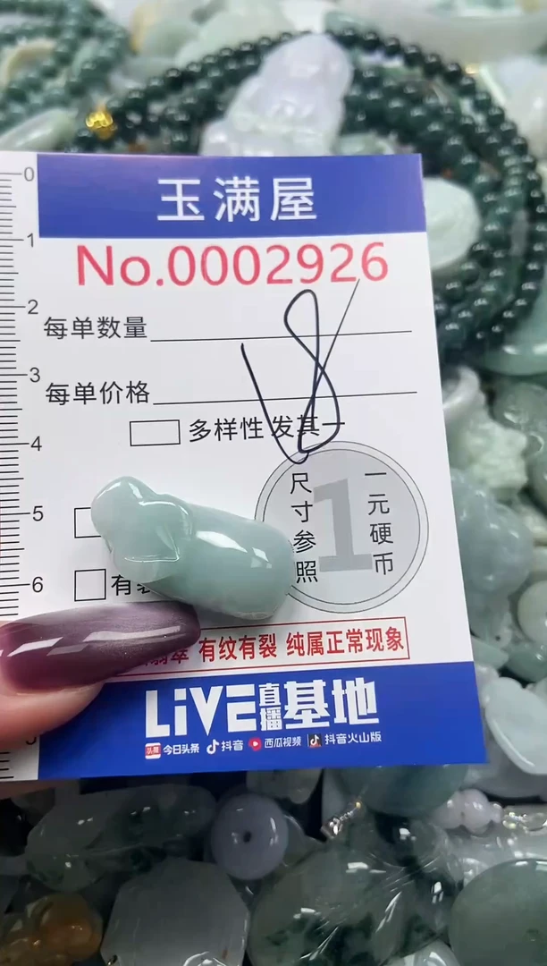 颈饰未镶嵌翡翠2926