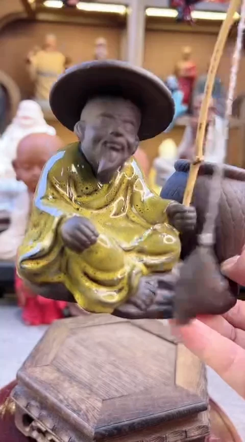 紫砂茶宠器闵茶宠摆件