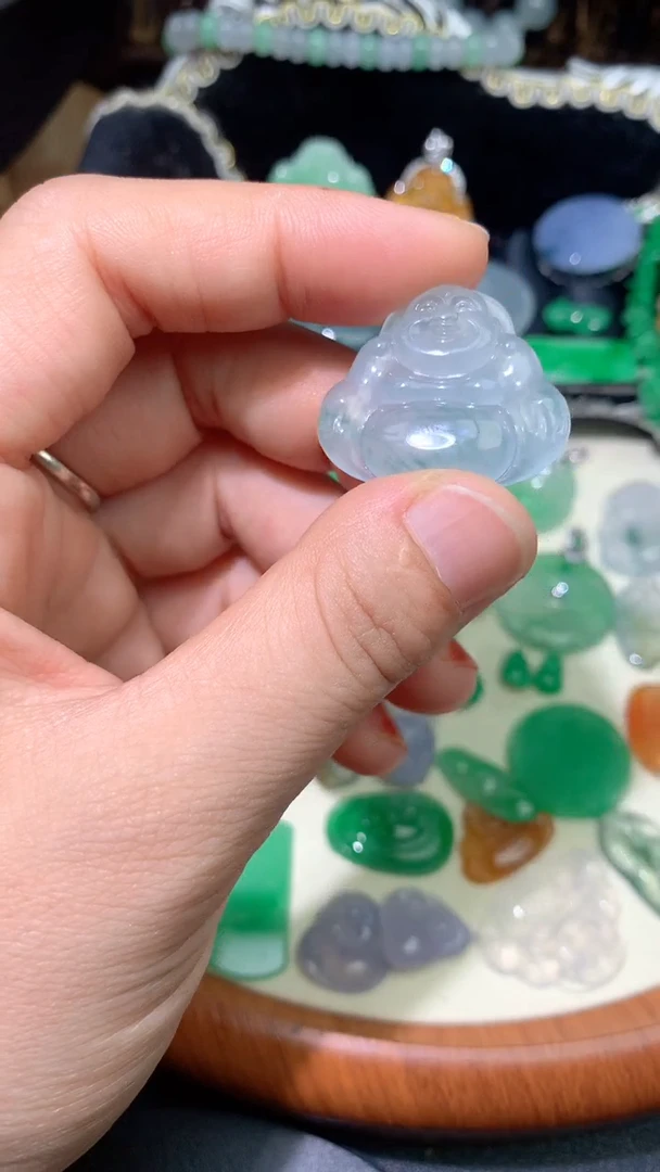 定制翡翠未镶嵌毛货