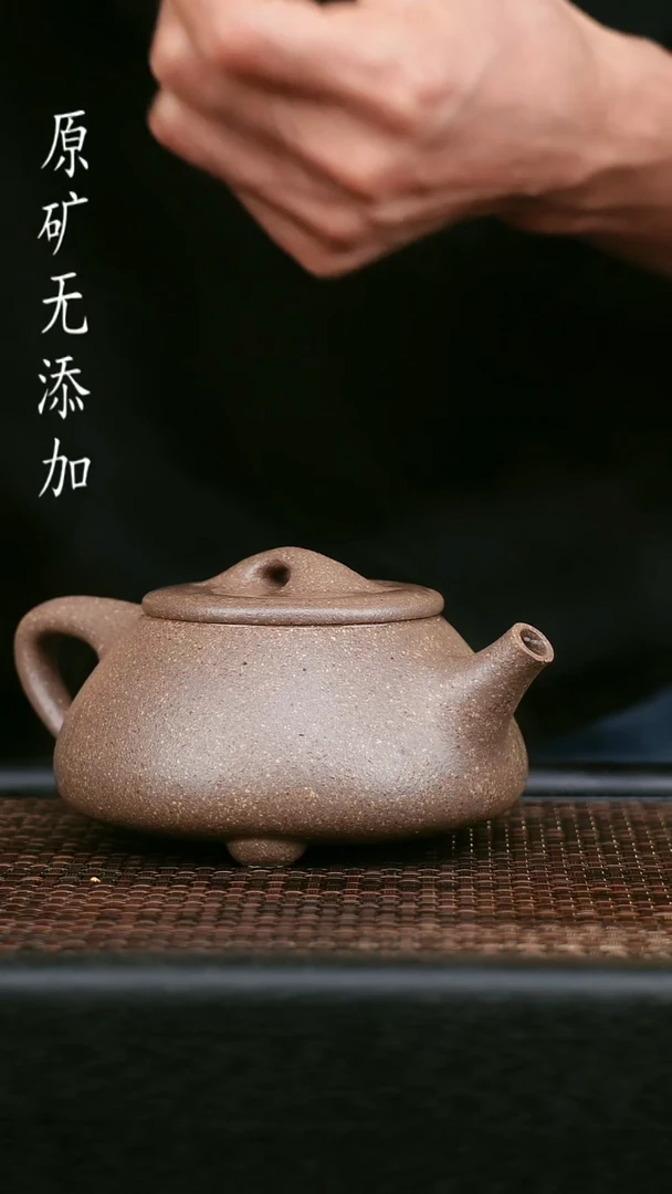 茶壶紫砂宜兴原矿无添加手工壶