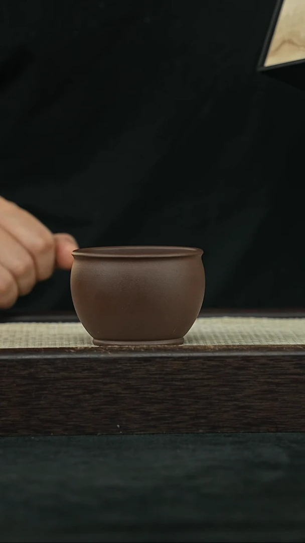 紫砂其他@@YZGT16958黄龙正砂品茗杯