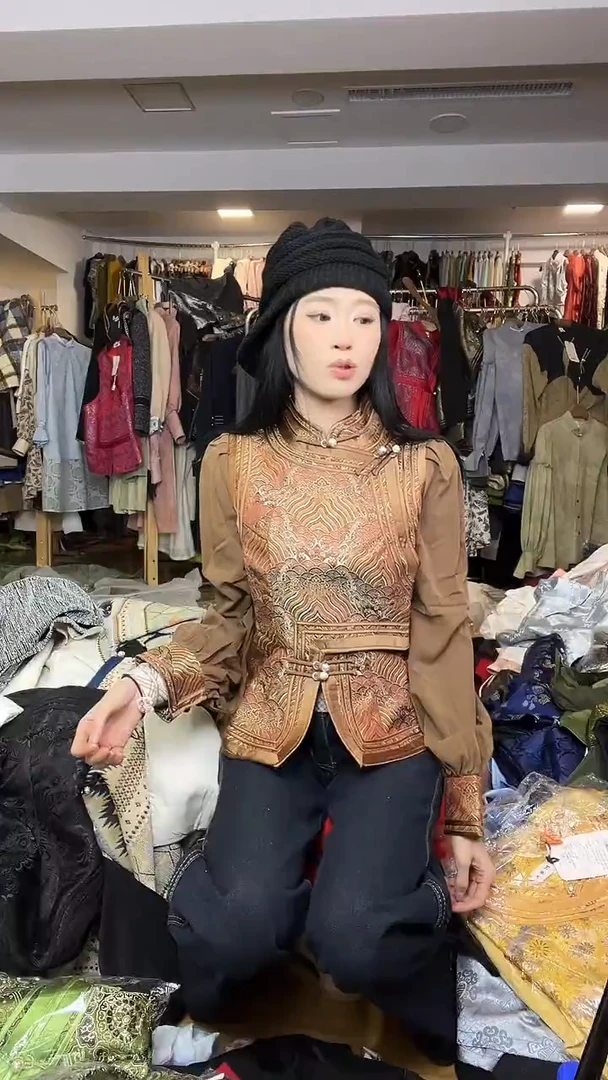 纱袖马甲       M码       80-105斤