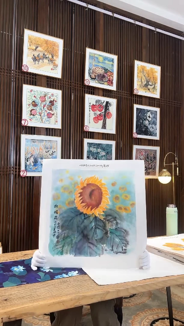 版画耿玉琨名章限量版画S
