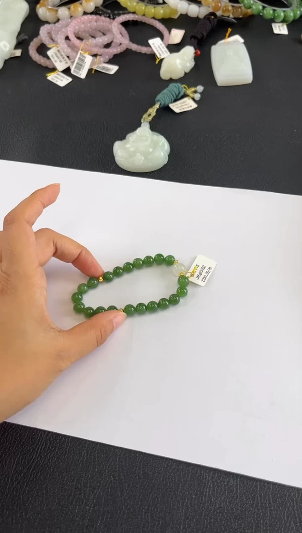 手串未镶嵌和田玉手串