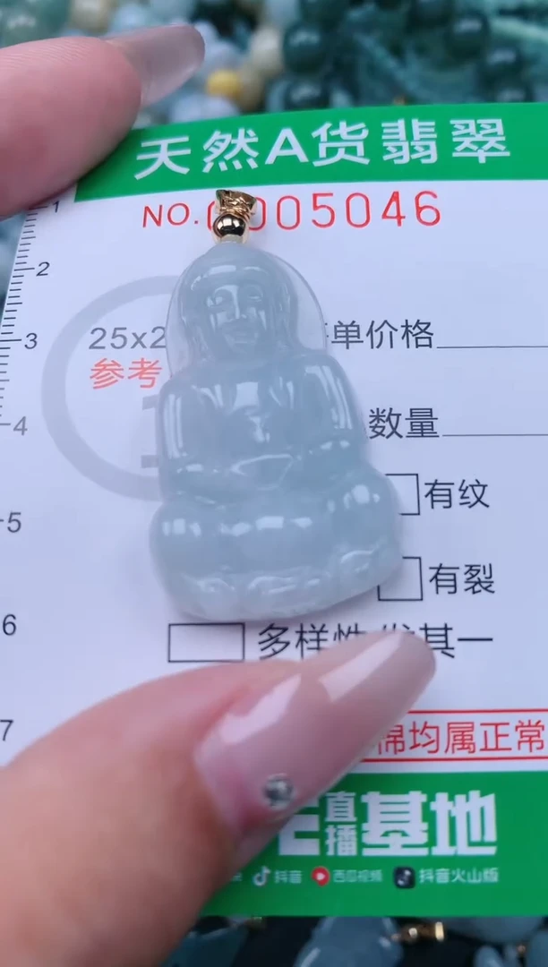 翡翠未镶嵌颈饰.0005046