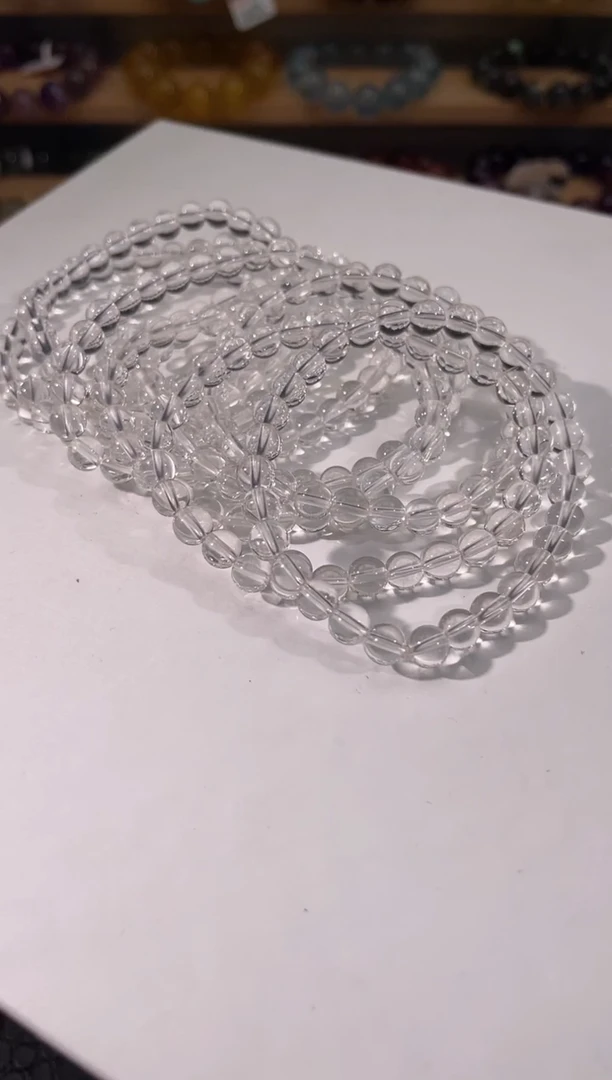 水晶手链未镶嵌白水晶手链6多样性发一
