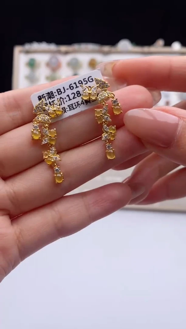 翡翠戒指银S925镶嵌天然A货翡翠