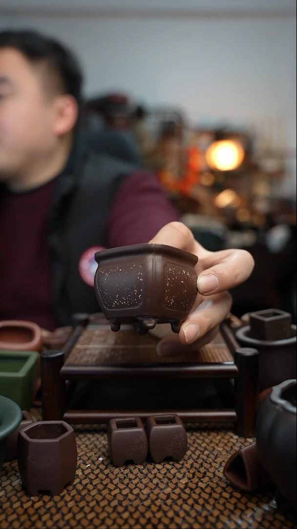 【闪购商品】紫砂花盆長木軒精品紫砂