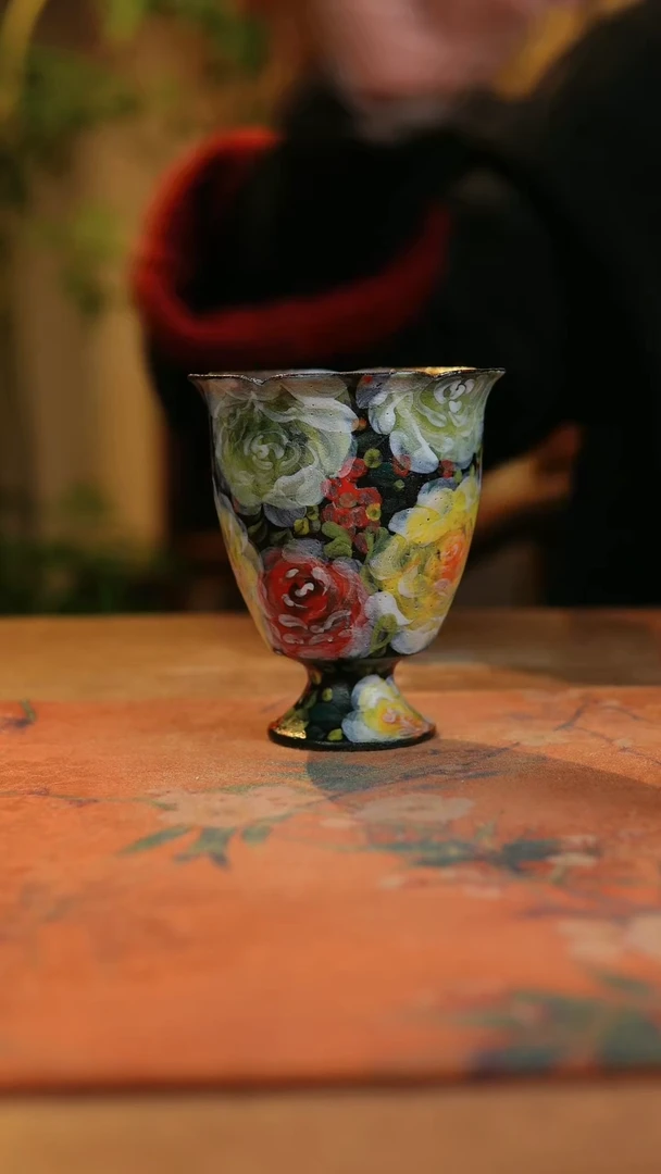 【闪购商品】瓷片1366景德镇手工手绘釉下彩高温瓷