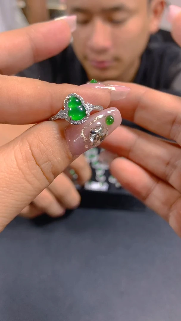 【闪购商品】翡翠戒指未镶嵌0515029205多样性发其一