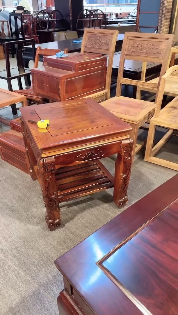 花梨木类家具非洲酸枝边几