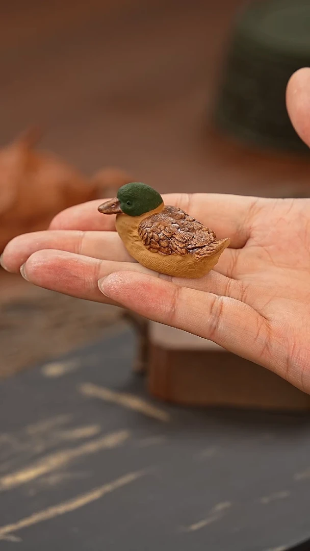 紫砂茶宠小鸭子茶宠