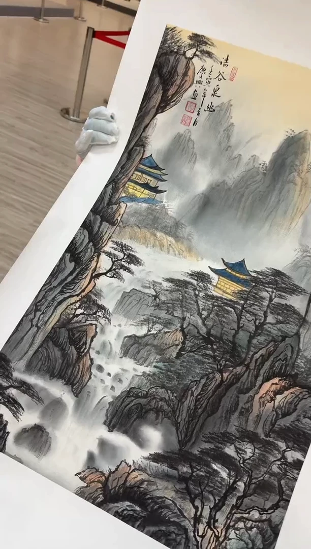 国画26赵隆轩美术馆李庆兴老师作品