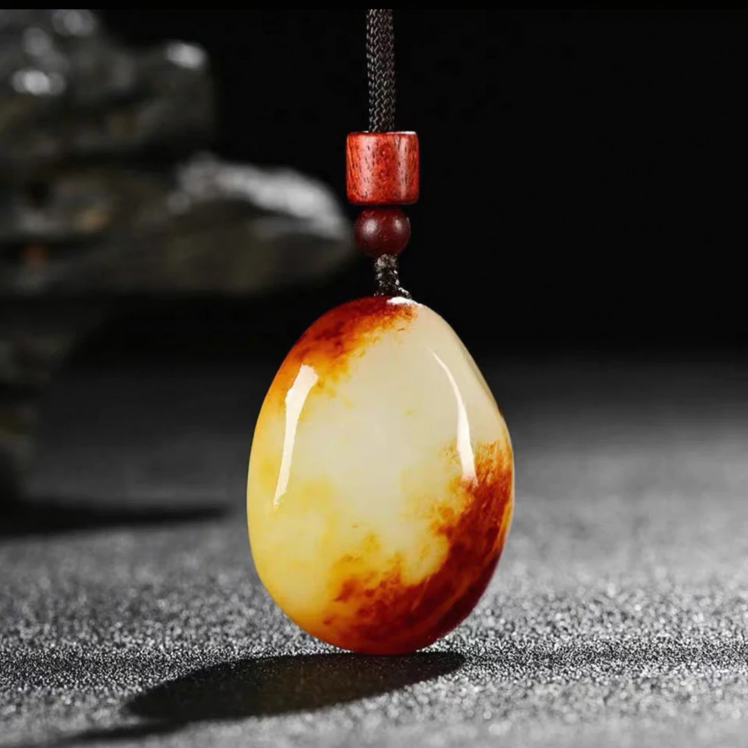 男女款和田玉随型吊坠（多样性发货，默认不打孔）时尚百搭复古