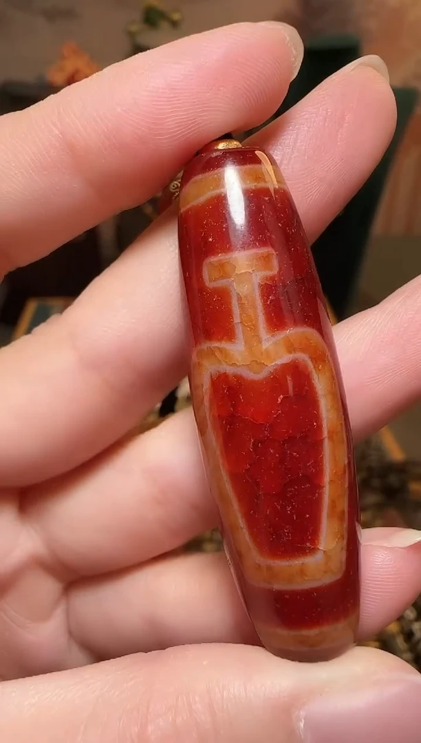 【闪购商品】玛瑙吊坠18K金镶嵌吊坠