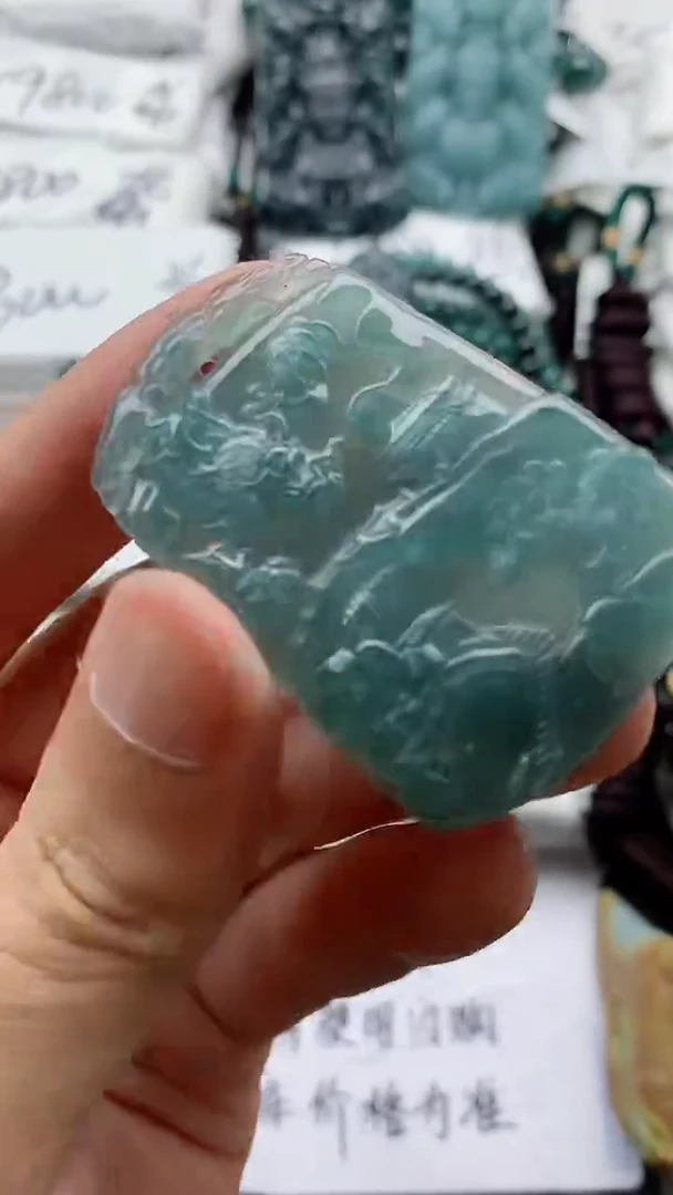 翡翠未镶嵌颈饰88888888888