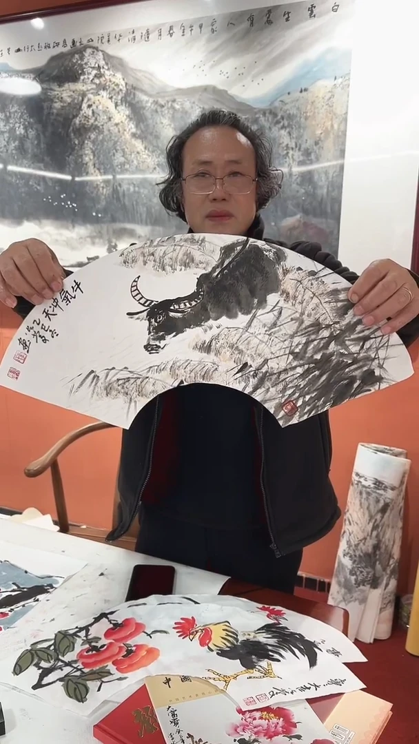 国画李火庆/国画/花鸟