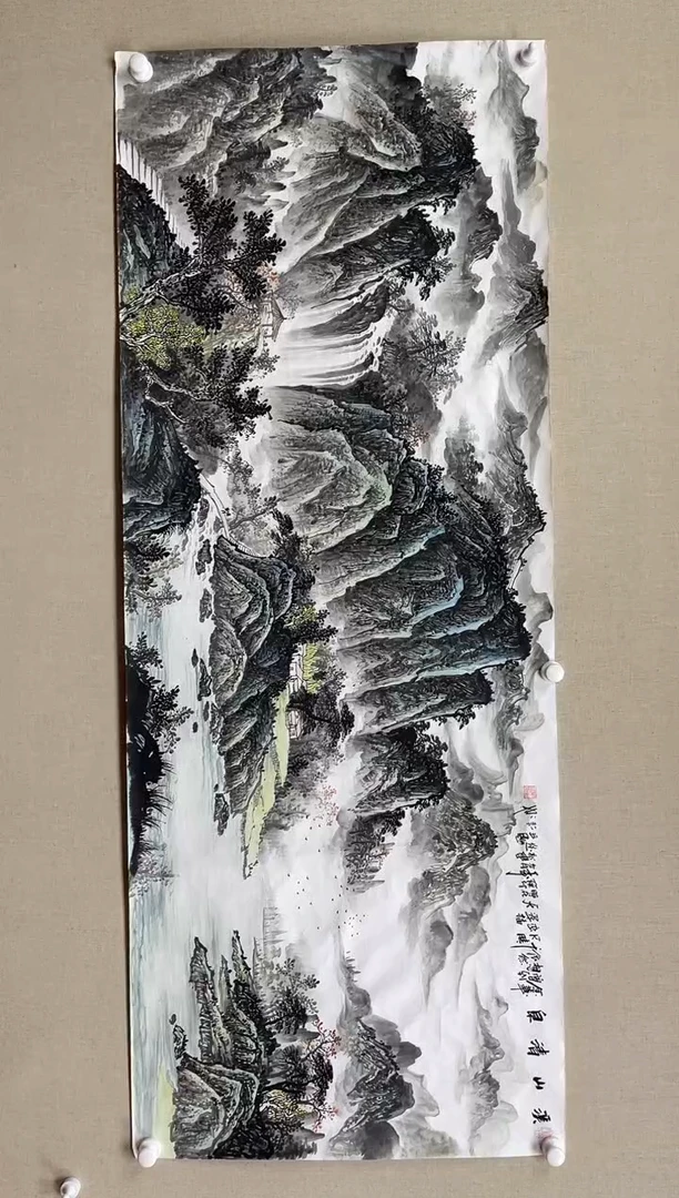 国画180*68 殷新建殷新建殷新建殷新建殷新建殷新建