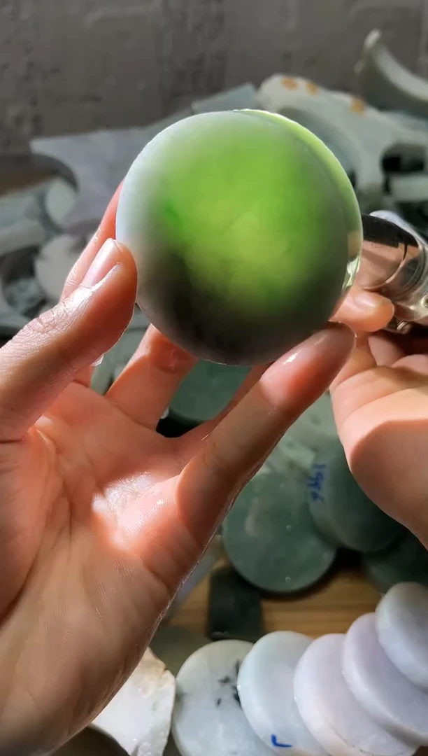 裸石翡翠翡翠a货正品玉石古陈155