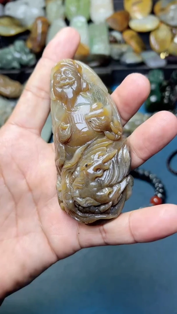 未镶嵌和田玉把件-