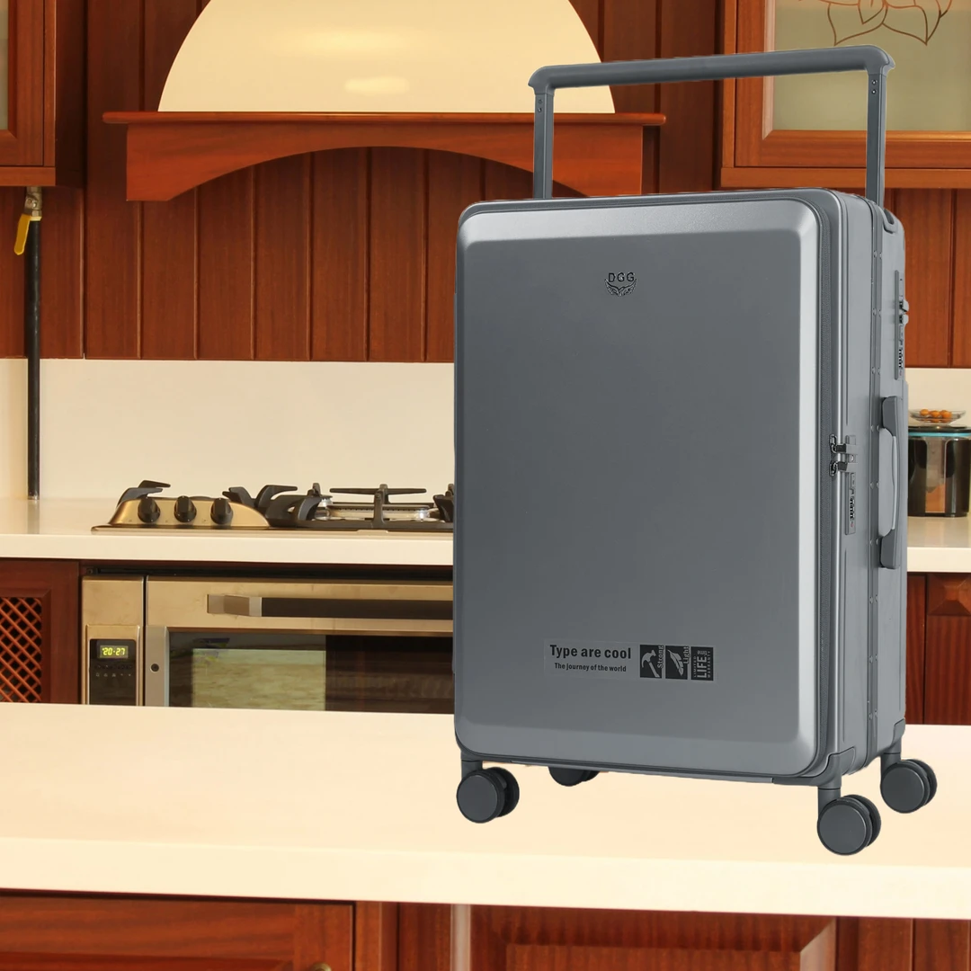 【DGG高端】新款登机多功能时尚潮流证件袋旅行箱男士欧若精灵风-1