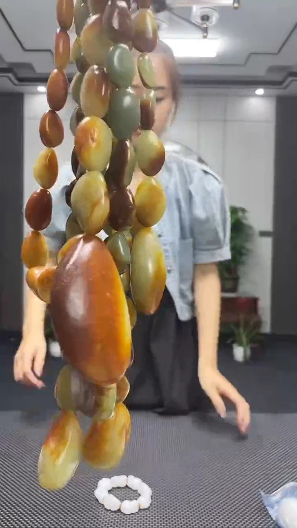 河磨析木绿珠链多样性发货任意一件