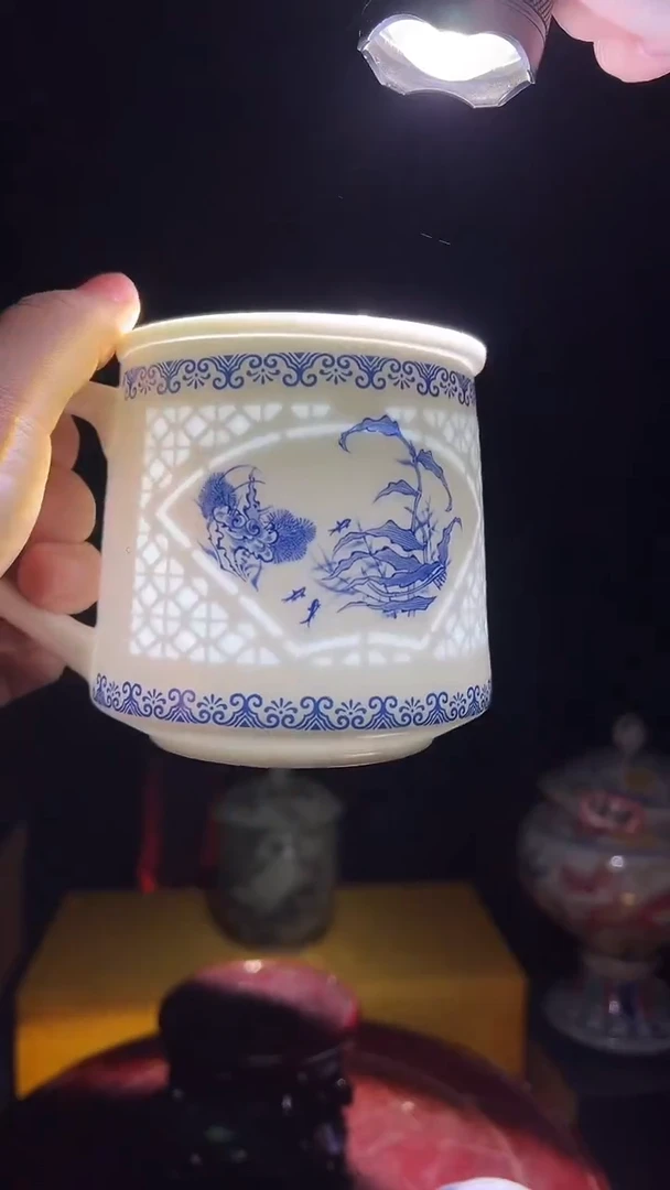 杯子陶景德镇陶瓷杯