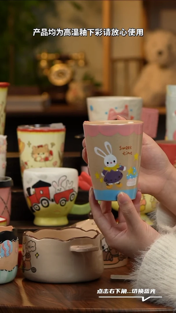 瓷片A025景德镇原创手工陶瓷