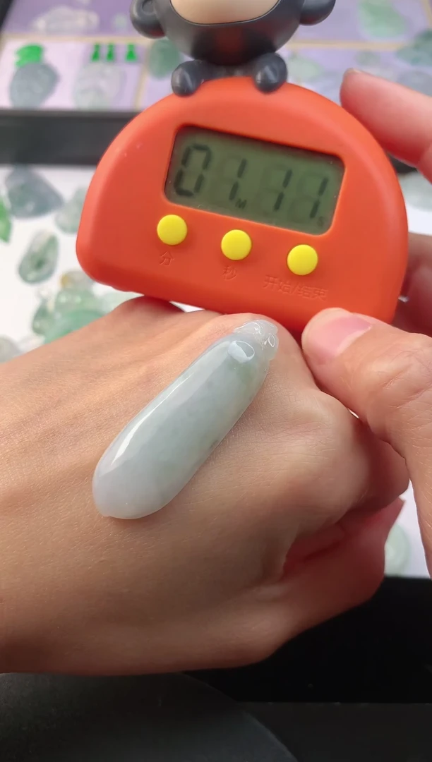 【闪购商品】翡翠裸石翡翠A货福瓜