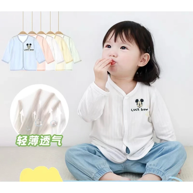 宝宝防晒衫轻薄夏装卡通空调服夏季男女童婴儿洋气开衫上衣时尚